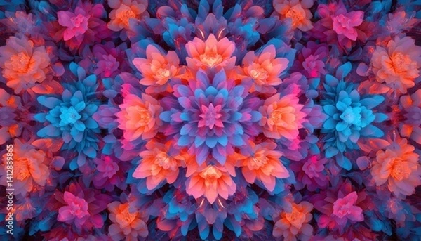 Obraz Abstract floral pattern (3)