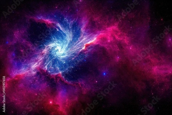 Obraz abstract space background