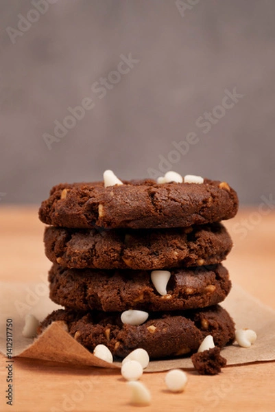 Obraz chocolate chip cookies
