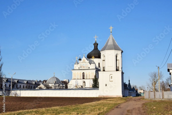 Fototapeta Church of St. Nicholas in the spring. Mogilev