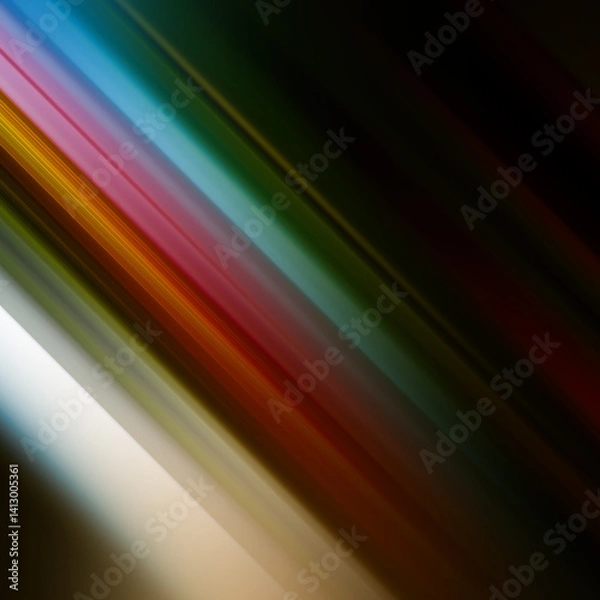 Obraz Colorful stripe abstract background. Motion effect. Color lines. Colored fiber texture backdrop and banner. Multi color gradient pattern and textured wallpaper.