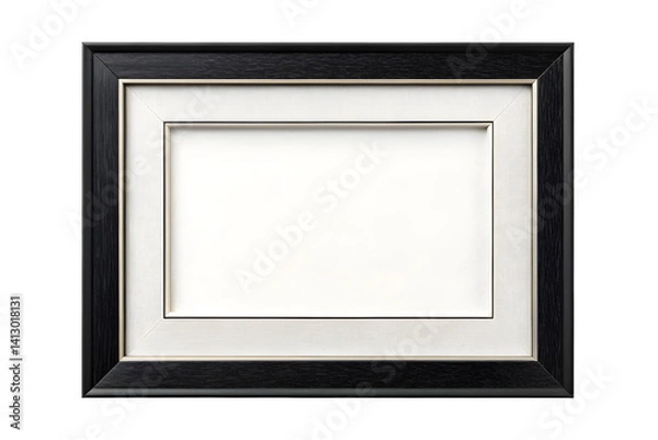Fototapeta Elegant Picture Frame. Empty Border for Artwork and Photography Display.