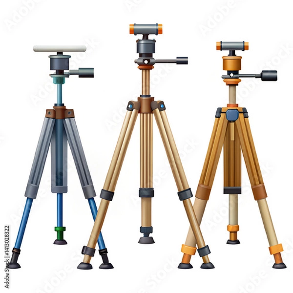 Obraz tripod isolated on white