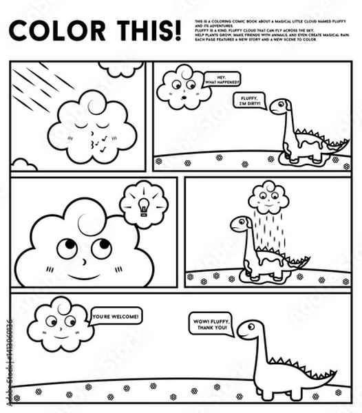 Obraz Comics_Fluffy_1