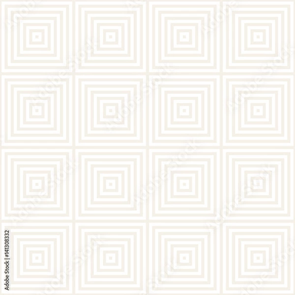 Fototapeta Repeating Geometric Stripes Tiling. Vector Seamless Monochrome Subtle Pattern
