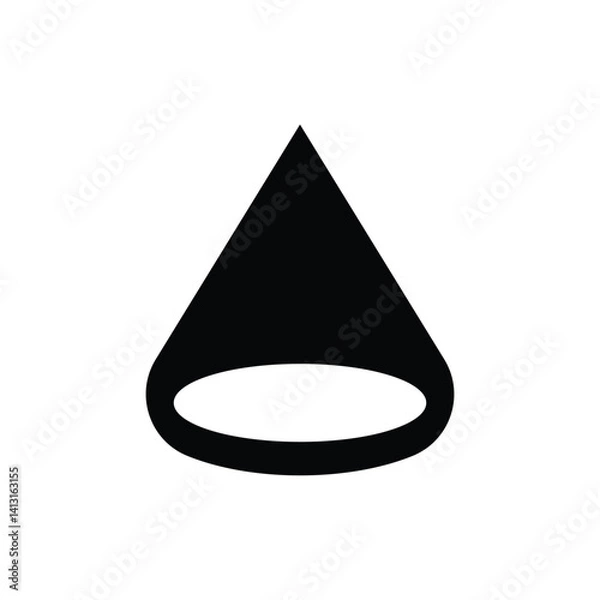 Obraz  abstract geometric shapes and grid