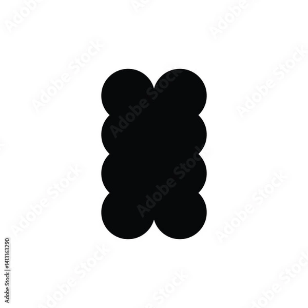 Obraz  abstract geometric shapes and grid