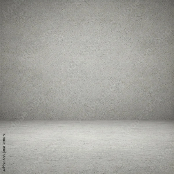 Obraz studio background featuring a simple, clear cement concrete texture, hd