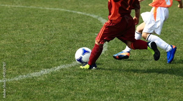 Fototapeta サッカー　フットボール