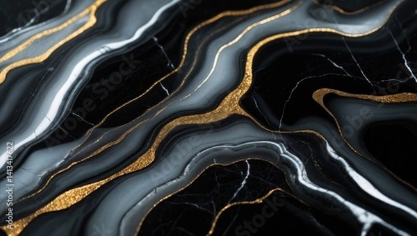 Fototapeta gentle lines marble pattern