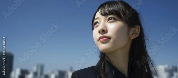 Obraz 向上心のある若手社員のイメージ画像