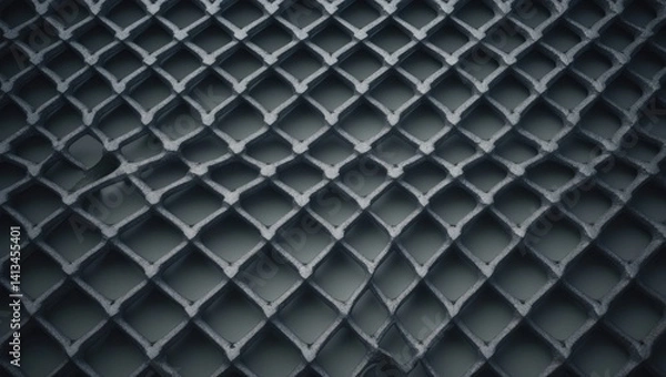 Fototapeta Steel Grating as an Abstract Textured Background