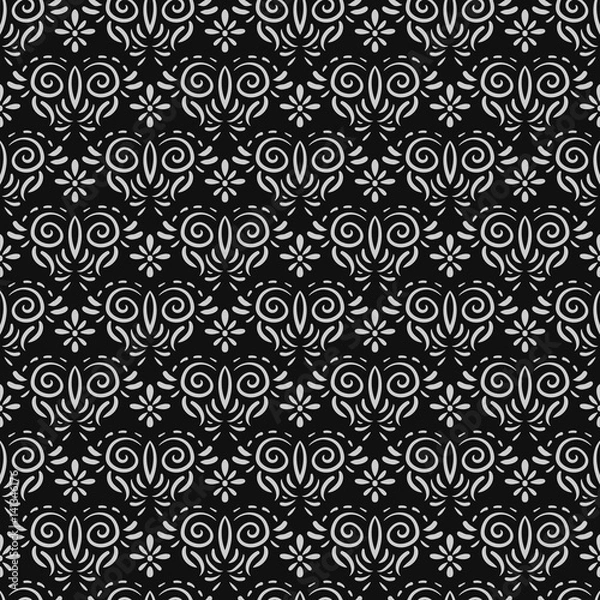 Fototapeta Seamless floral pattern