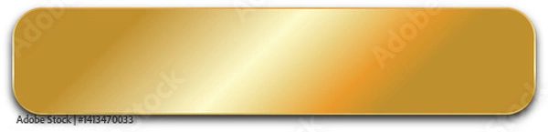 Fototapeta Gold Gradient Button