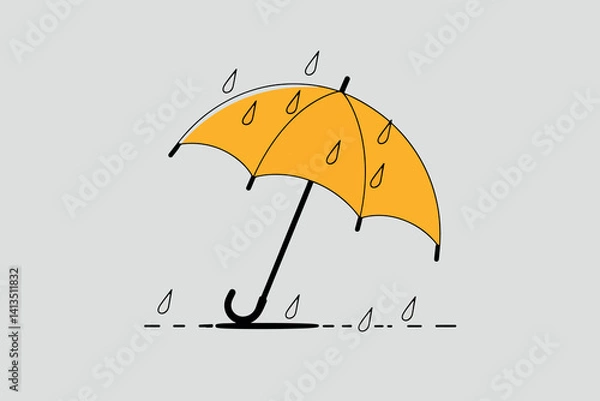 Obraz Umbrella, business concept and strategy