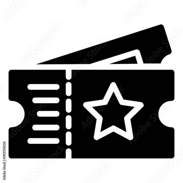 Obraz ticket icon