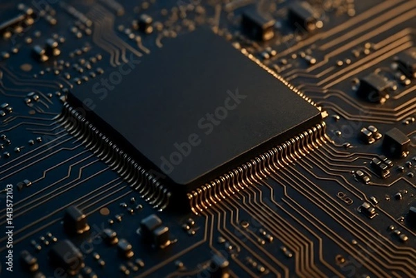 Obraz Electronic circuit board