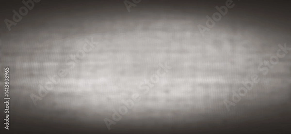 Fototapeta Pale gray material wall texture background with dark gray vignette. Surface of felted fabric texture abstract background in gray color. High resolution photo.