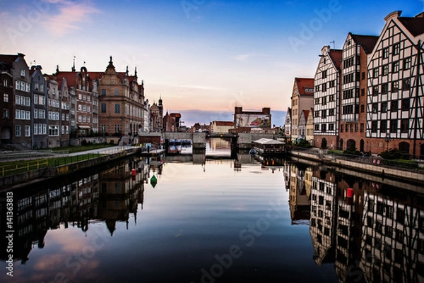 Obraz Widok na Gdańsk