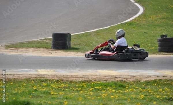 Fototapeta Karting #1