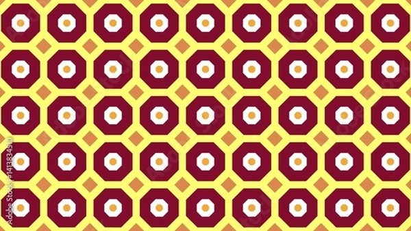 Fototapeta fabric motif. seamless pattern. wallpaper. background. HD