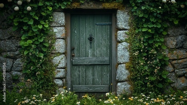 Obraz Enchanted Stone Doorway