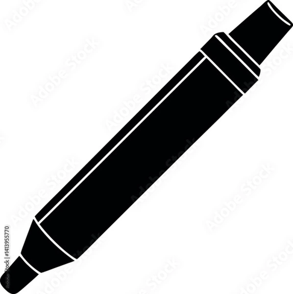 Obraz pen vector illustration