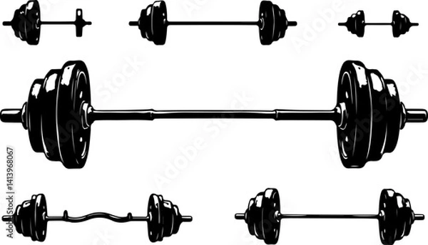 Obraz silhouette of a man in a chair