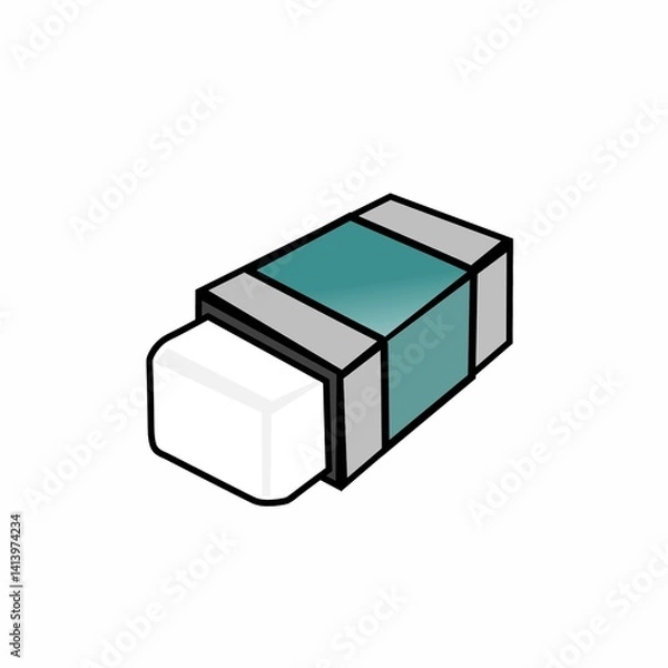 Fototapeta stationery, school, vector, education, design, illustration, paper, set, background, study, pencil, back, pen, book, student, office, notebook, icon, collection, isolated, object, concept, back to sch