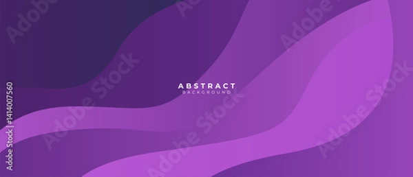 Fototapeta Abstract purple wave design with flowing lines and smooth texture