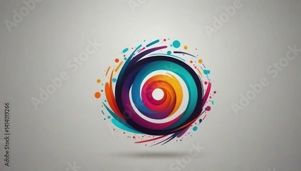 Fototapeta Create the most Beautiful logo that you can