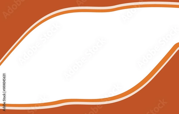 Fototapeta orange wave background