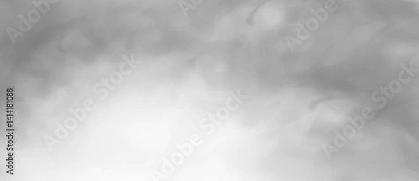 Obraz PNG smoke and fog overlay. Realistic clipart for Halloween, ghost effects, digital editing, and gothic scenes. Perfect for Photoshop or photo action frames. Transparent png