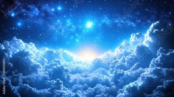 Fototapeta Celestial Cloud Formations