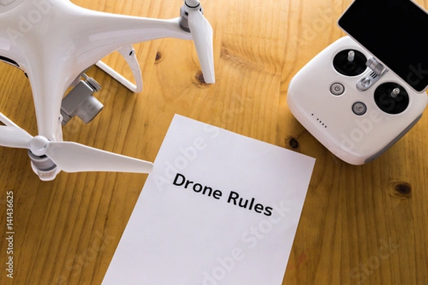 Obraz  Drone rules