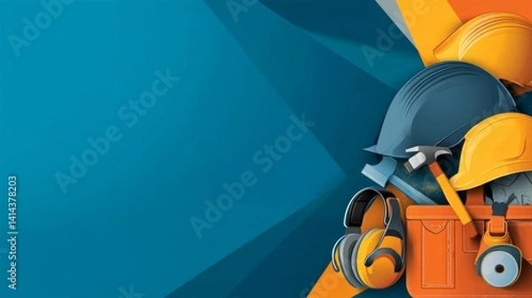 Fototapeta Labour day background