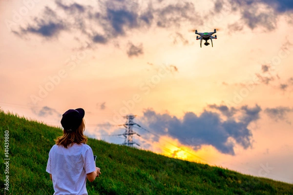 Obraz Drone girl