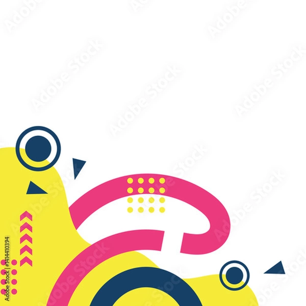 Obraz Cute Memphis Corner