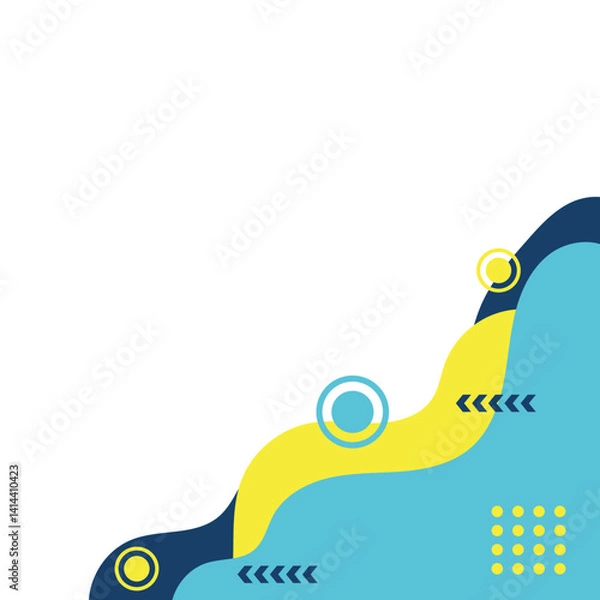 Obraz Cute Memphis Corner