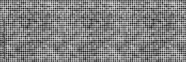 Obraz Half tone noise seamless pattern. Black and white vector grungy background. Endless uneven halftone texture. Raster effect duotone print. Comic distress backdrop. Dotted bg. Abstract dot texture card