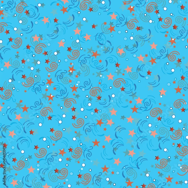 Obraz seamless textile pattern