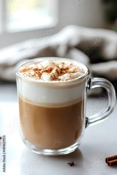 Fototapeta Coffee drink, campaign, marketing, advertisment, cooking, cook, cook book, generative ai, generative, ai