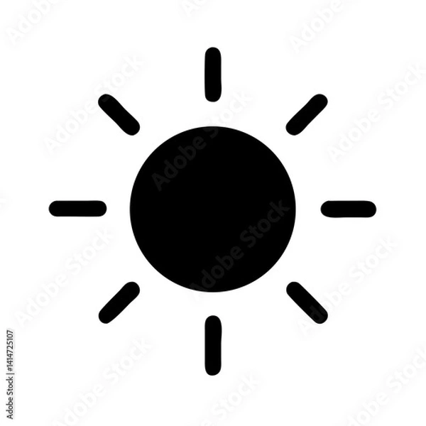 Obraz Sun Icon SVG File