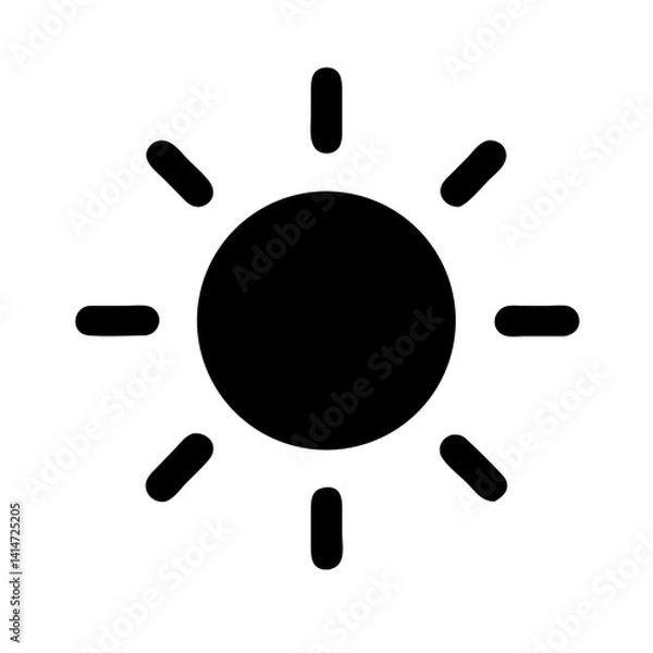 Obraz Sun Icon SVG File