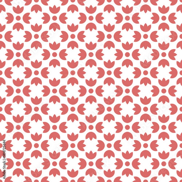 Fototapeta Azulejo tile, seamless pattern, portugues design