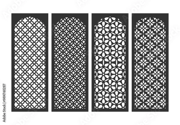 Obraz CNC Jali Pattern Design