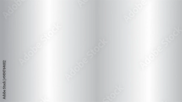 Fototapeta Mercury Hg Effect silver gradient background