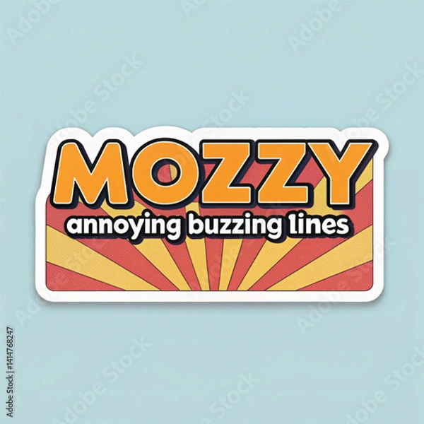 Obraz Slang Sticker