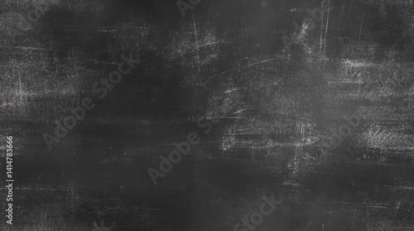 Fototapeta Dark Gray Scratched Texture Background