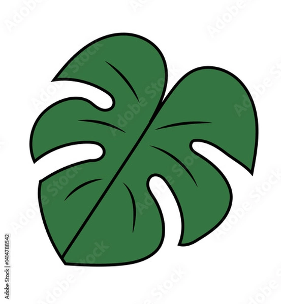 Fototapeta Leaf vector image